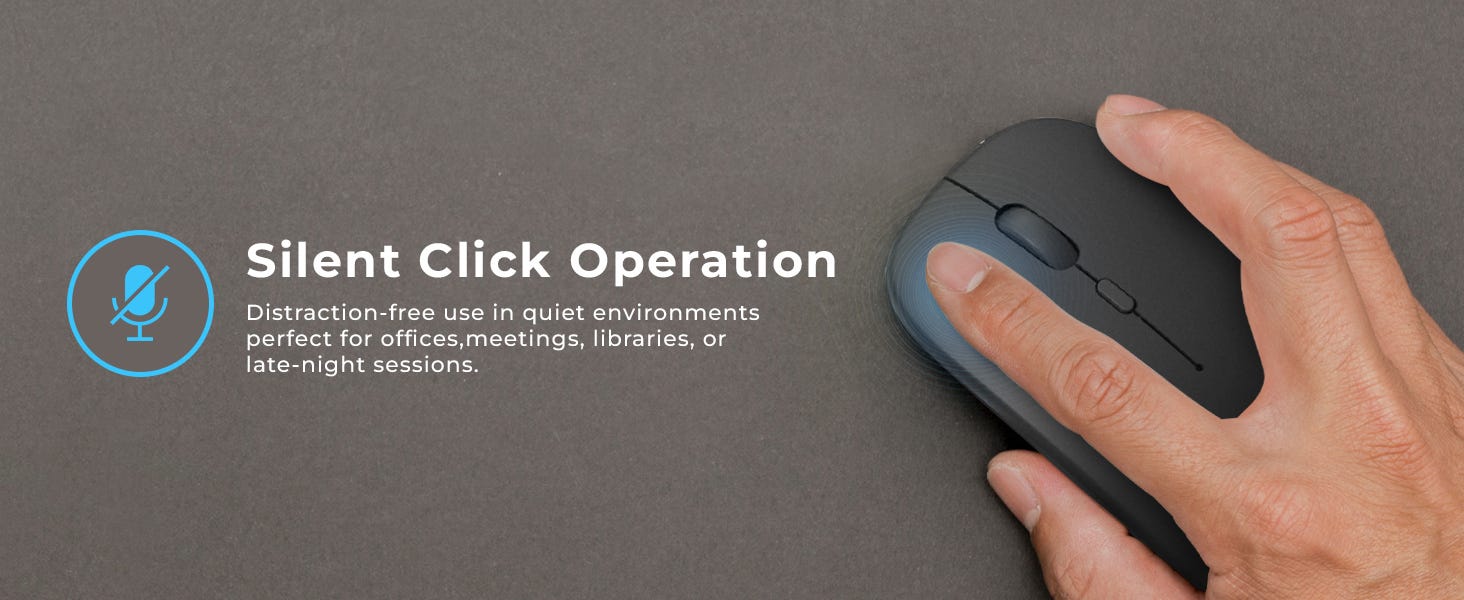 Wireless Ergonomic Mouse