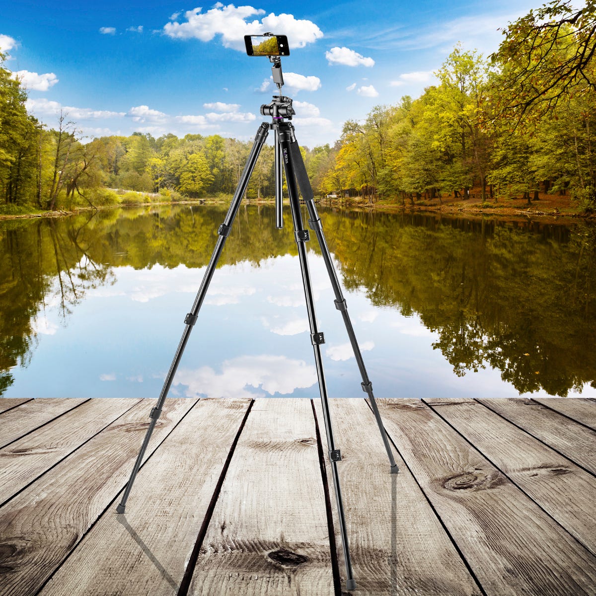 monopod to tripod easy application 