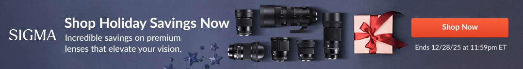 Sigma Holiday Sale