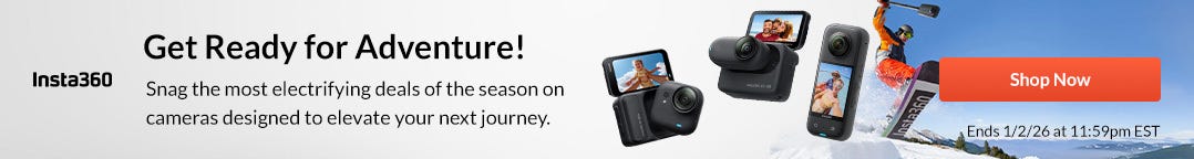 Insta360 Holiday Sale