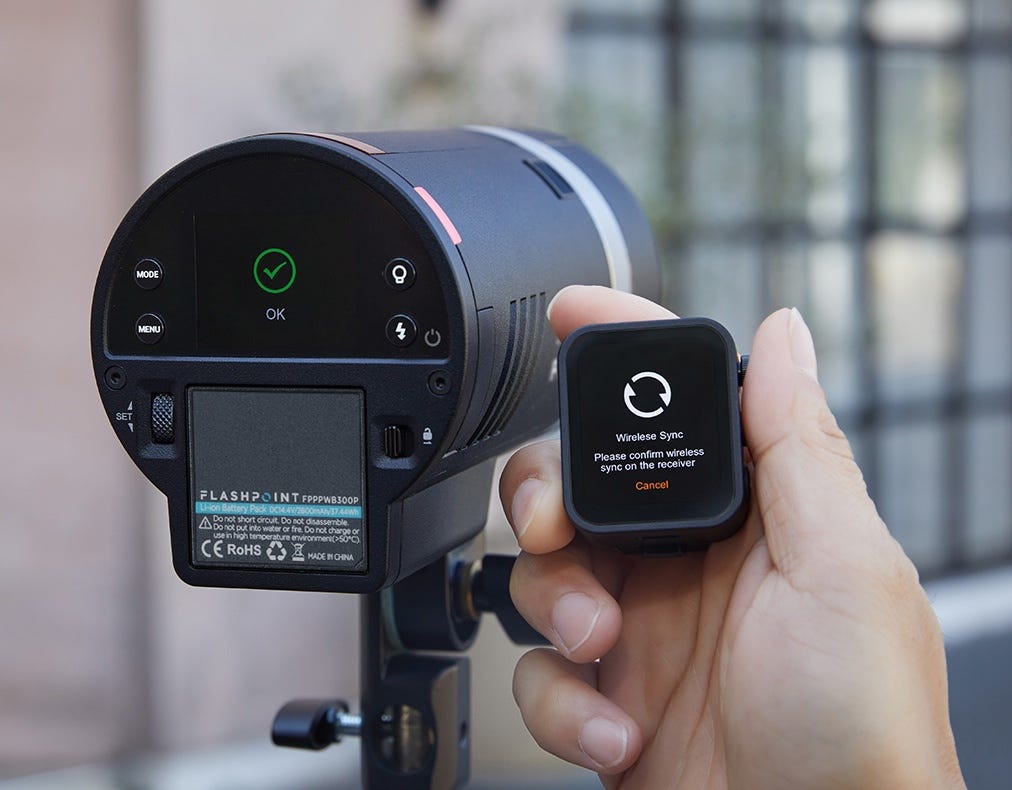 Flashpoint XPLOR 300 Pro II Versatile Triggering Options
