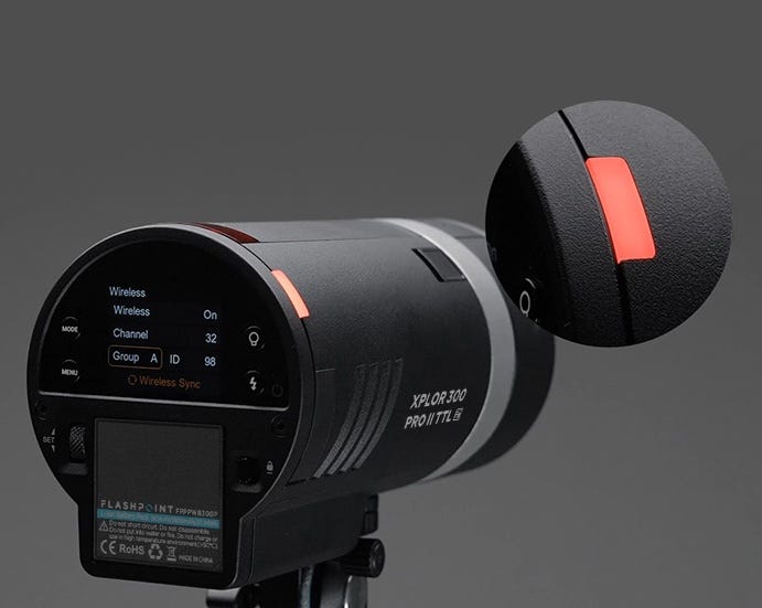 Flashpoint XPLOR 300 Pro II color groups