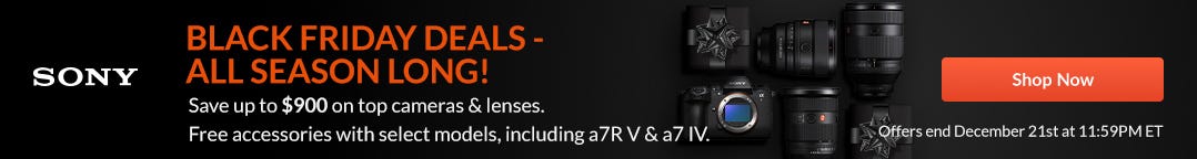 Sony BF Holiday sale