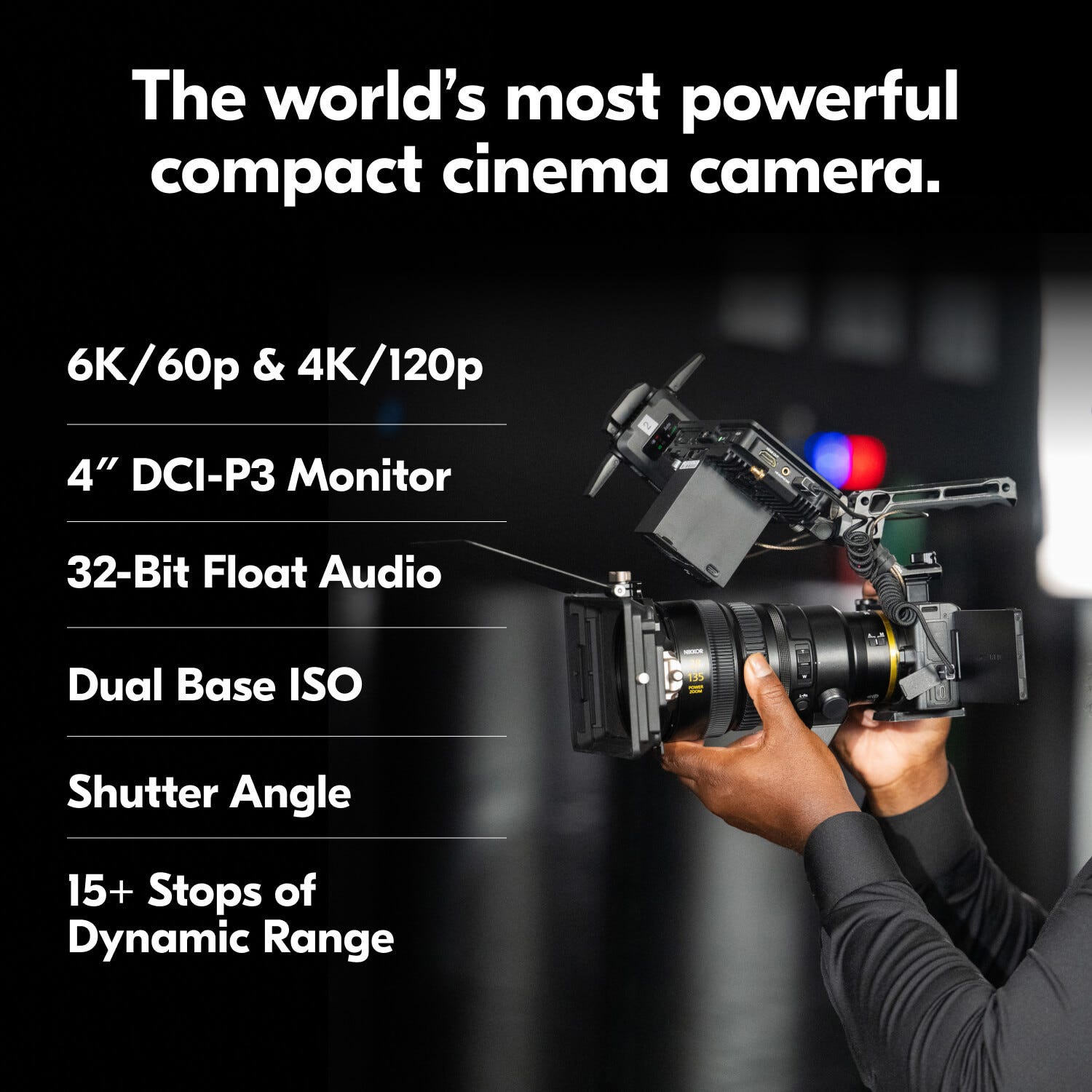 ZR Powerful Cinema Camera