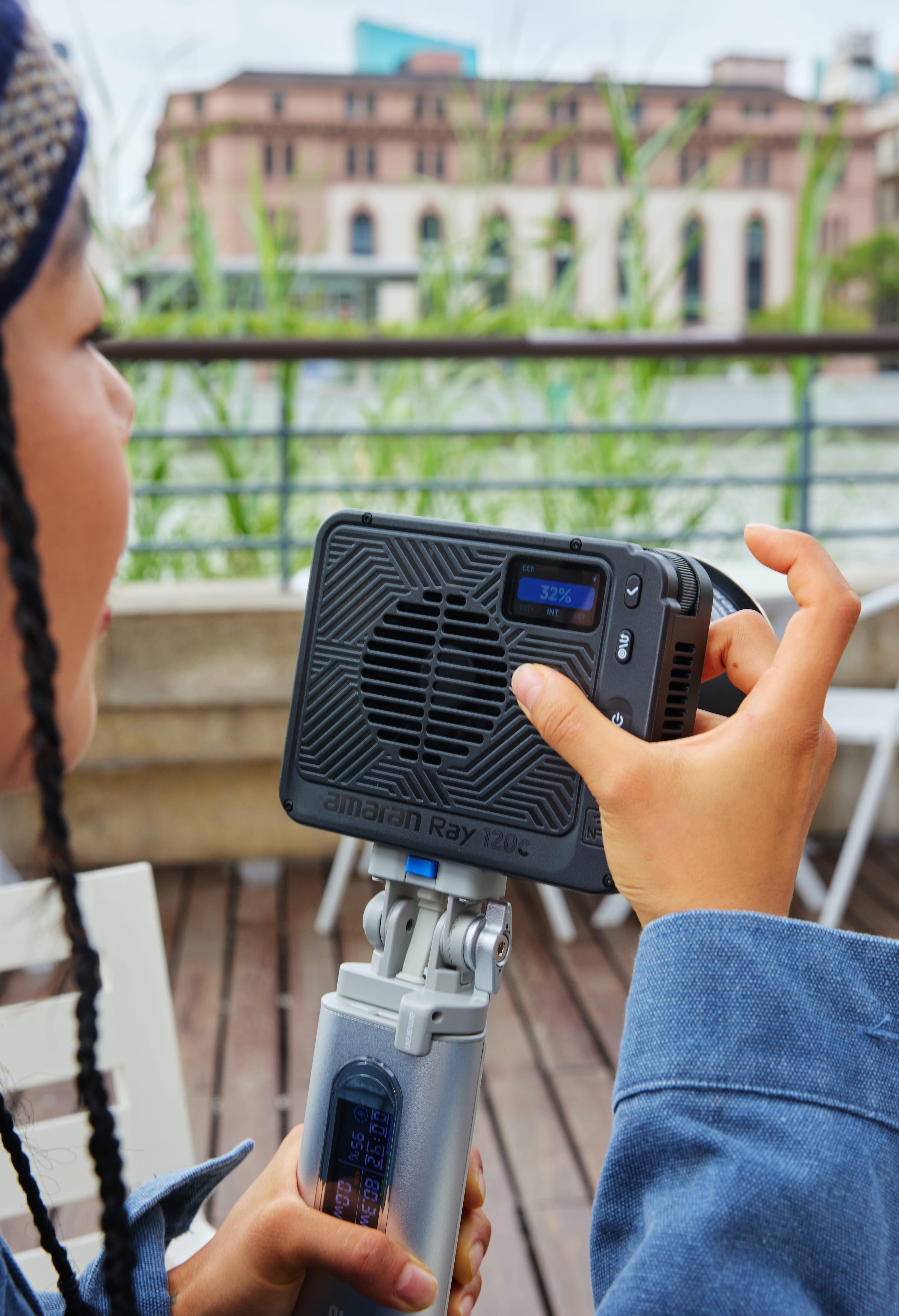 amaran Ray 120c effortless controls