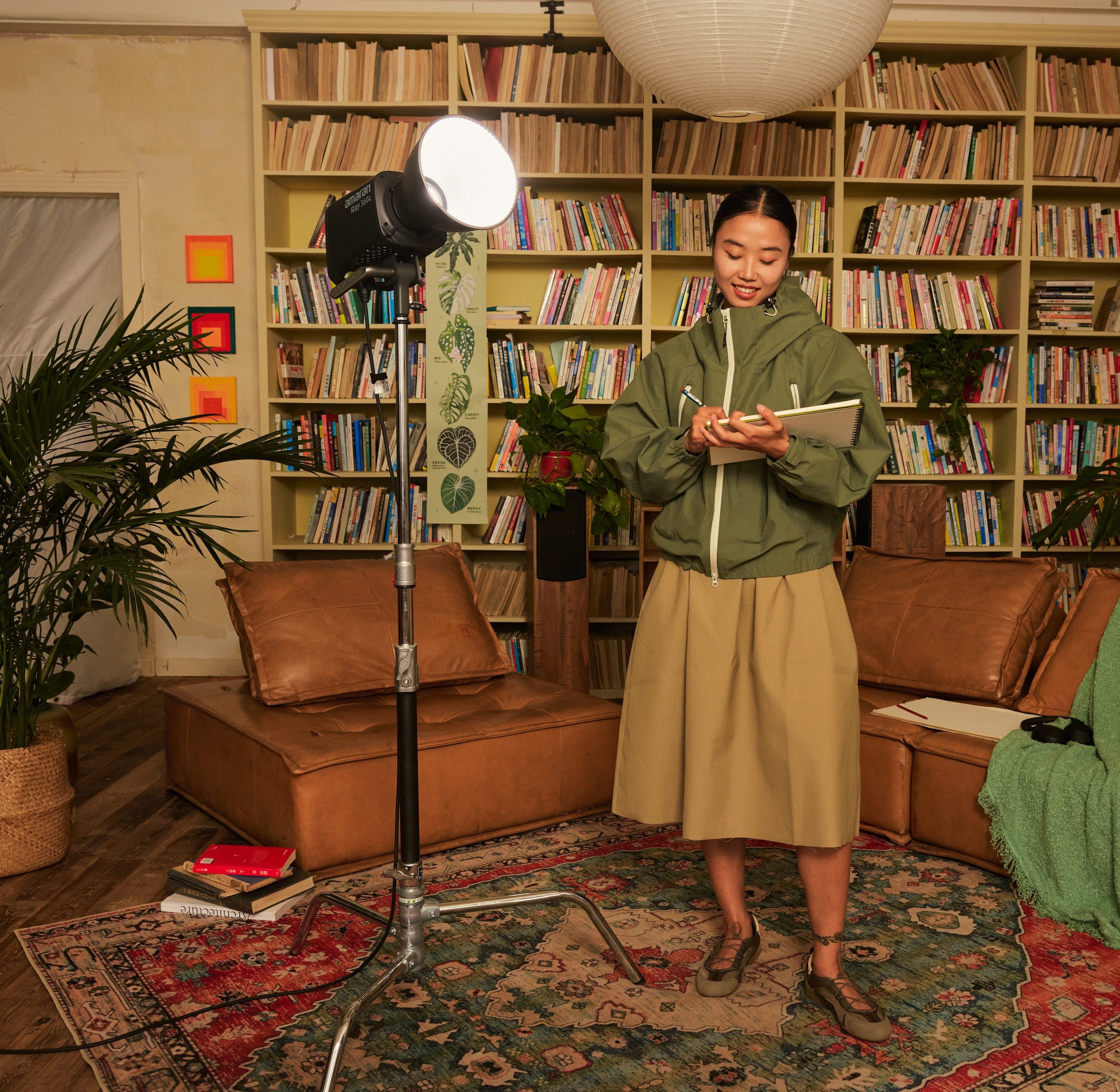 amaran Ray 360c studio-quality output