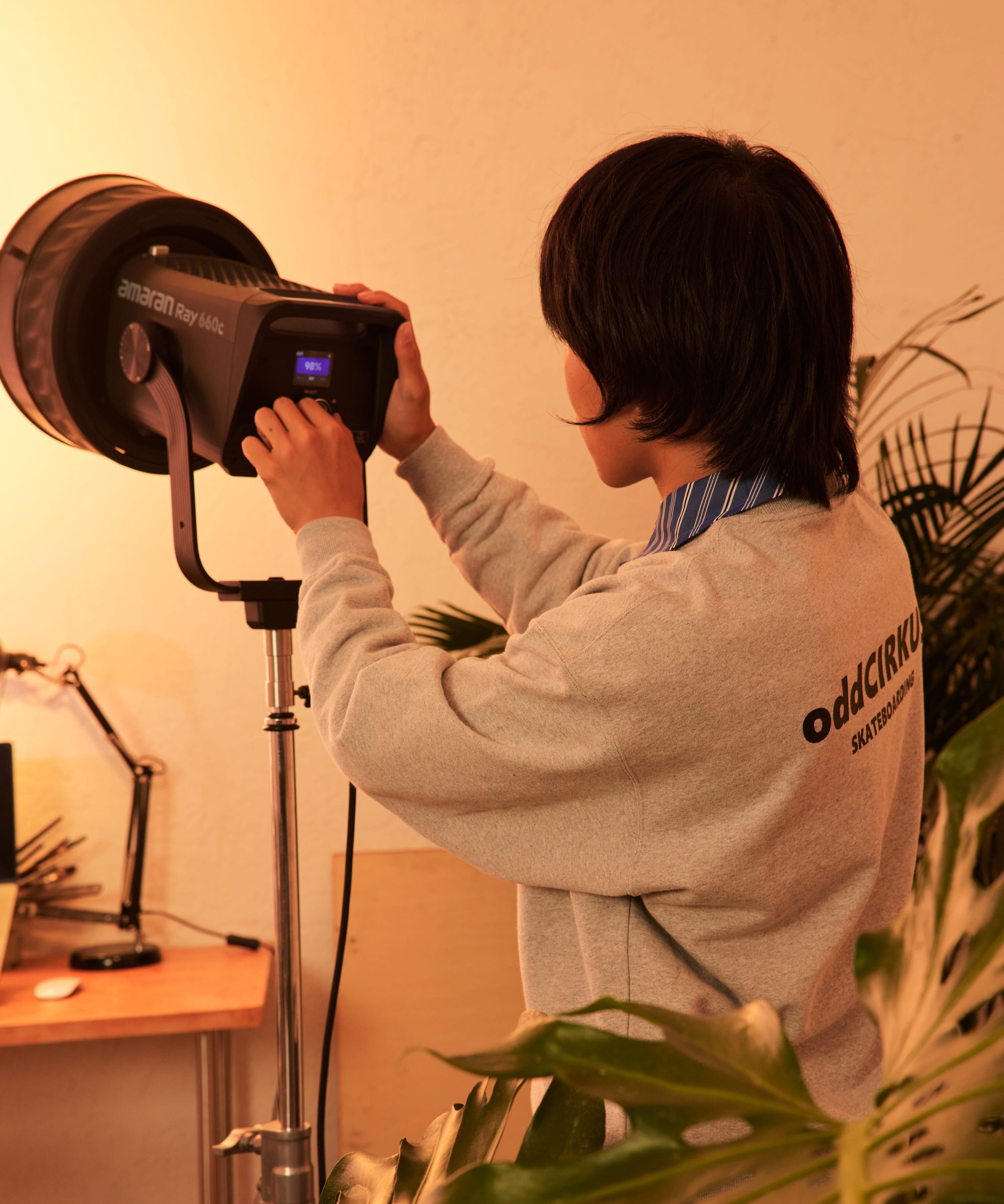 amaran Ray 660c effortless controls