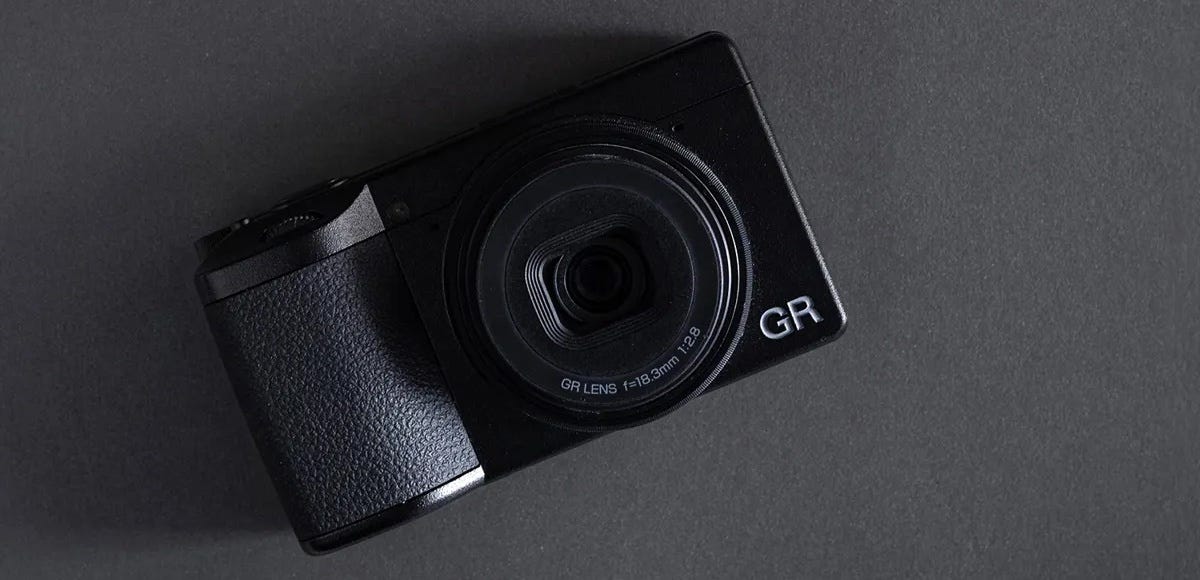 RICOH GR IV HDF camera