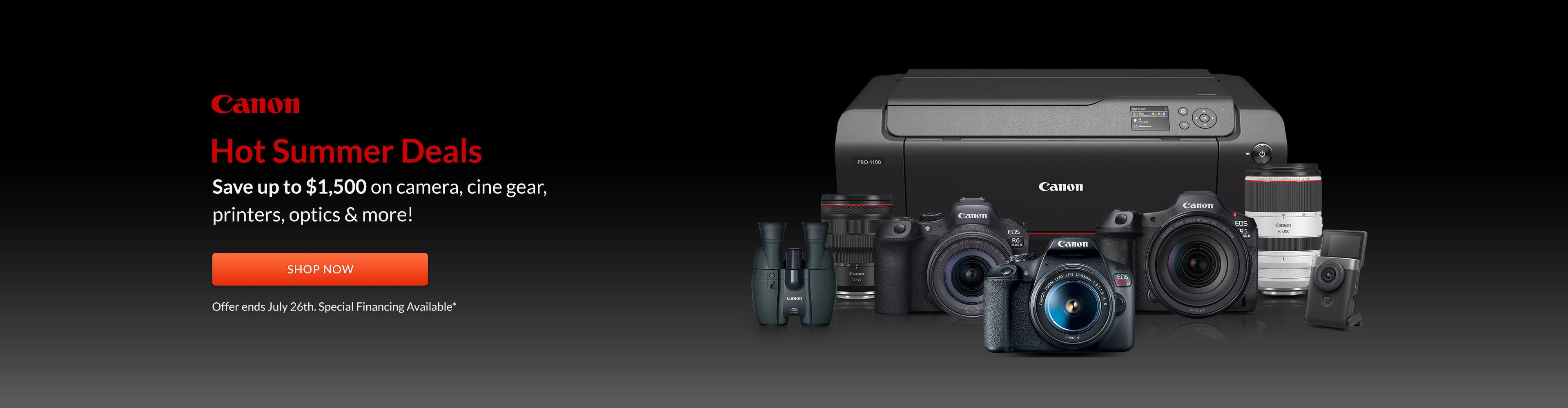 Canon Summer Sale