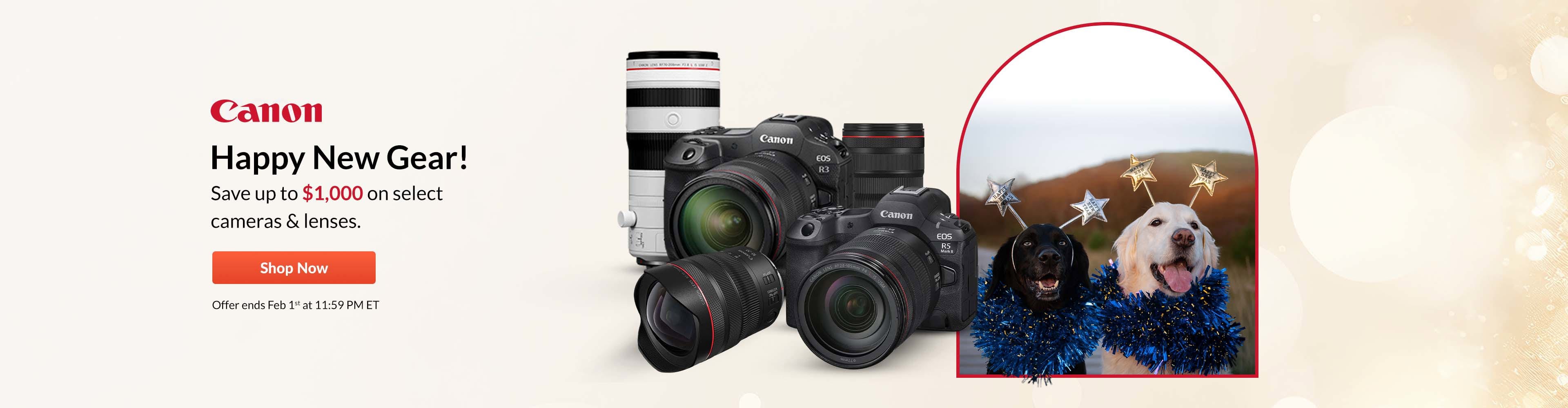 Canon Jan SALE - Ends 2-1