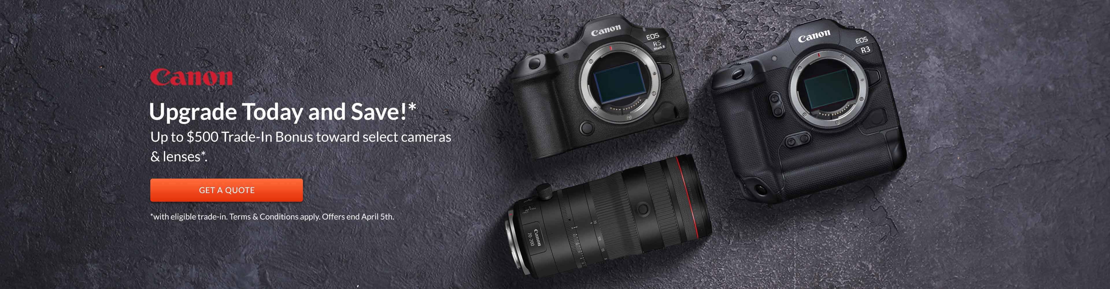 Canon TITU - Ends April 5th