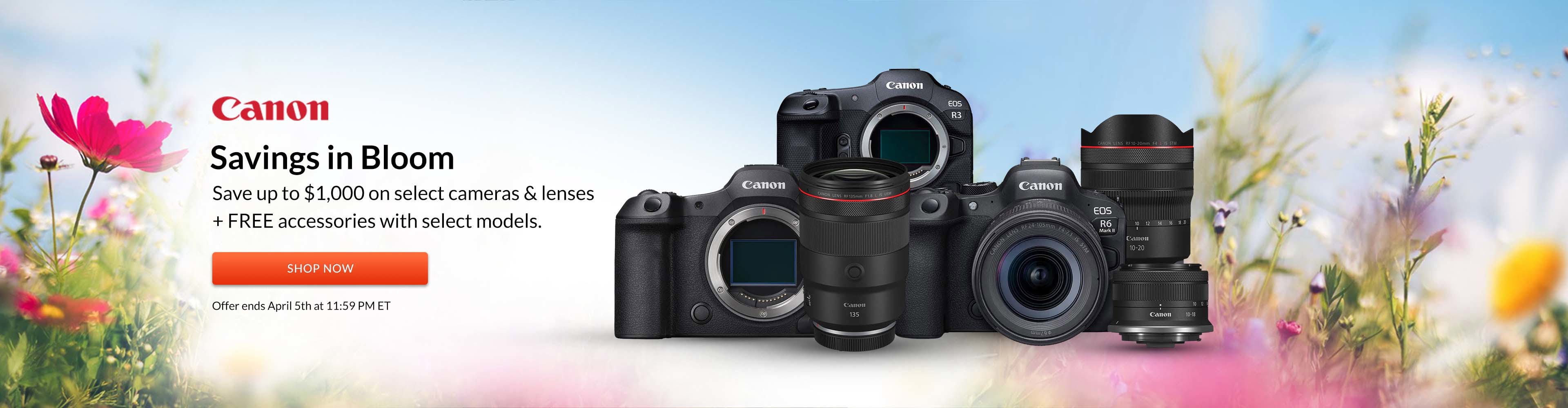 Canon Savings March