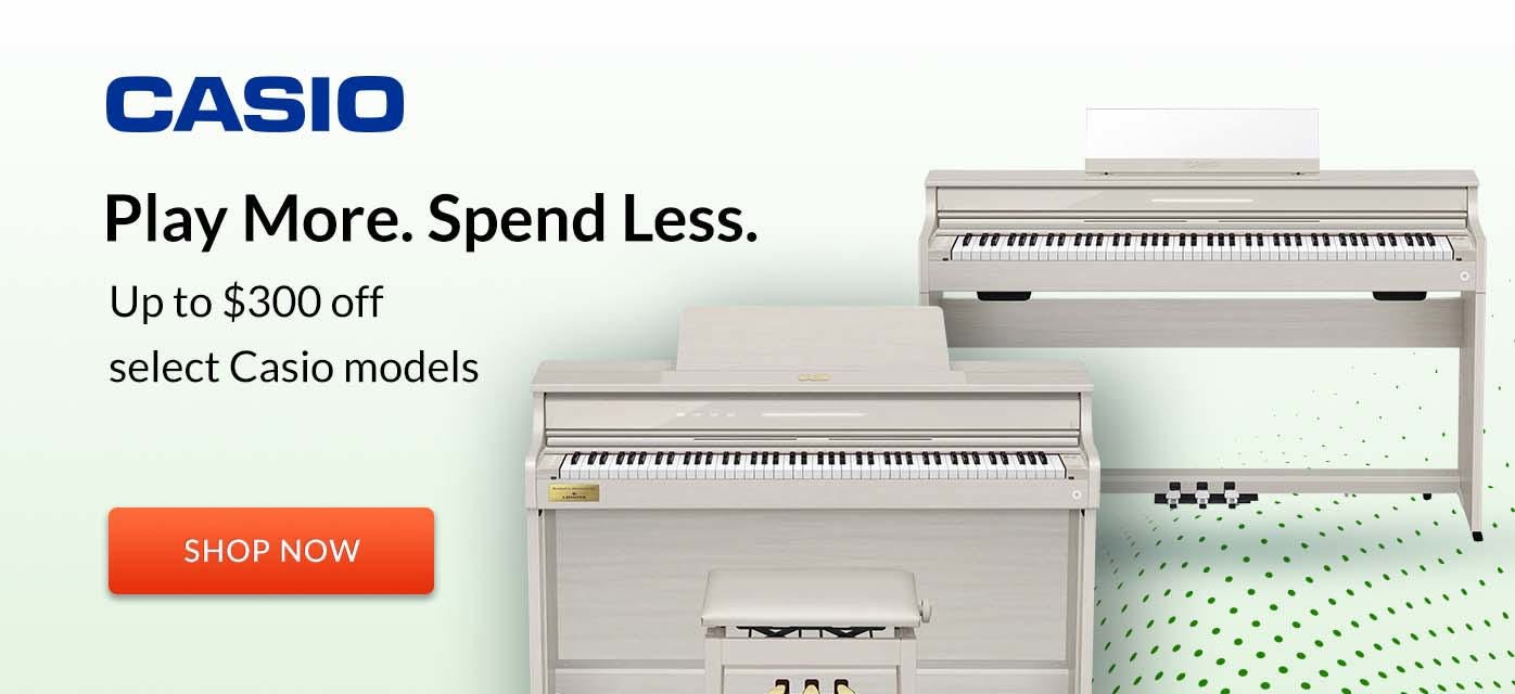 Up to $300 off select Casio models