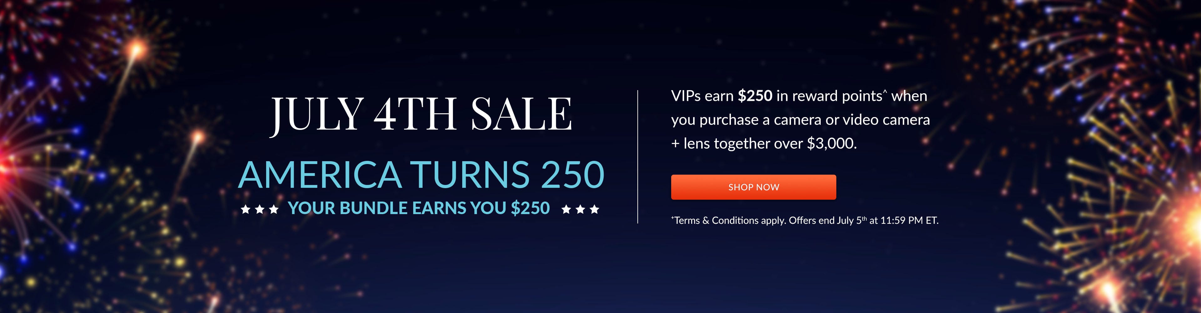 July 4th 2026 Sale