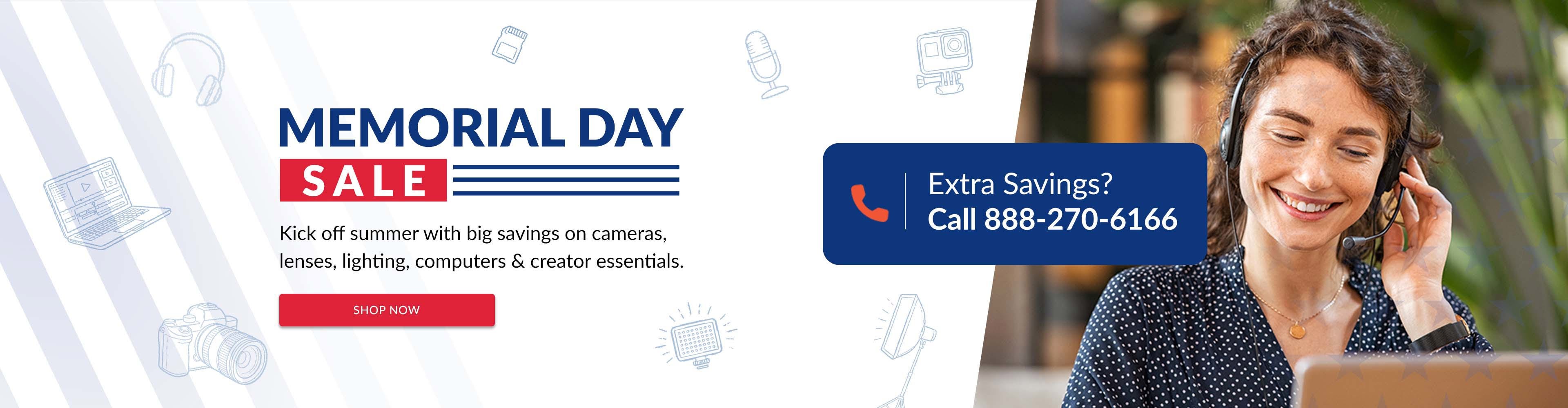 Mem day sale call center