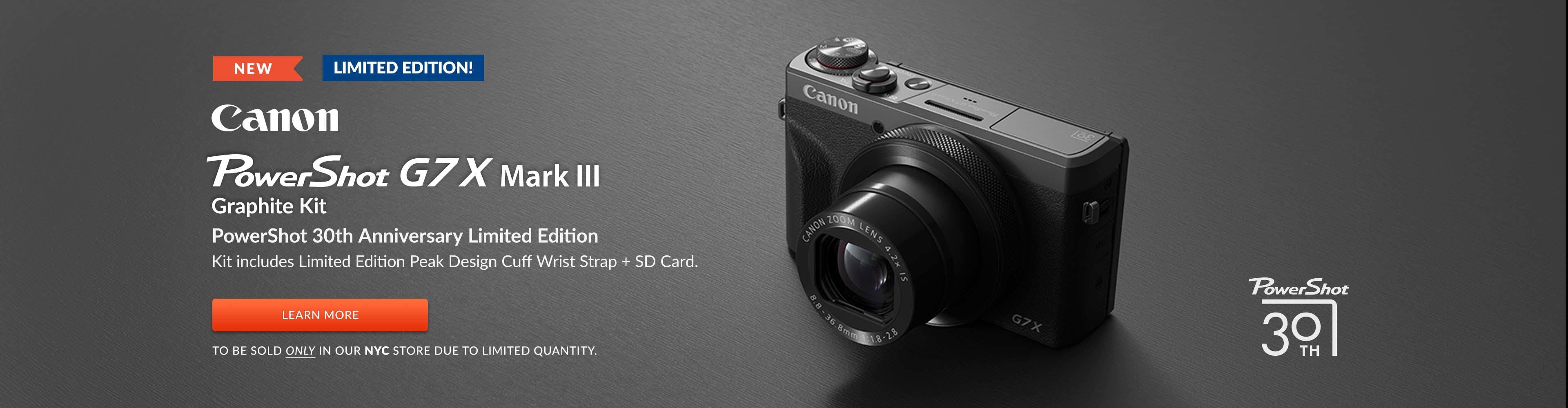 Canon Powershot G7X Limited Edition - Store Only