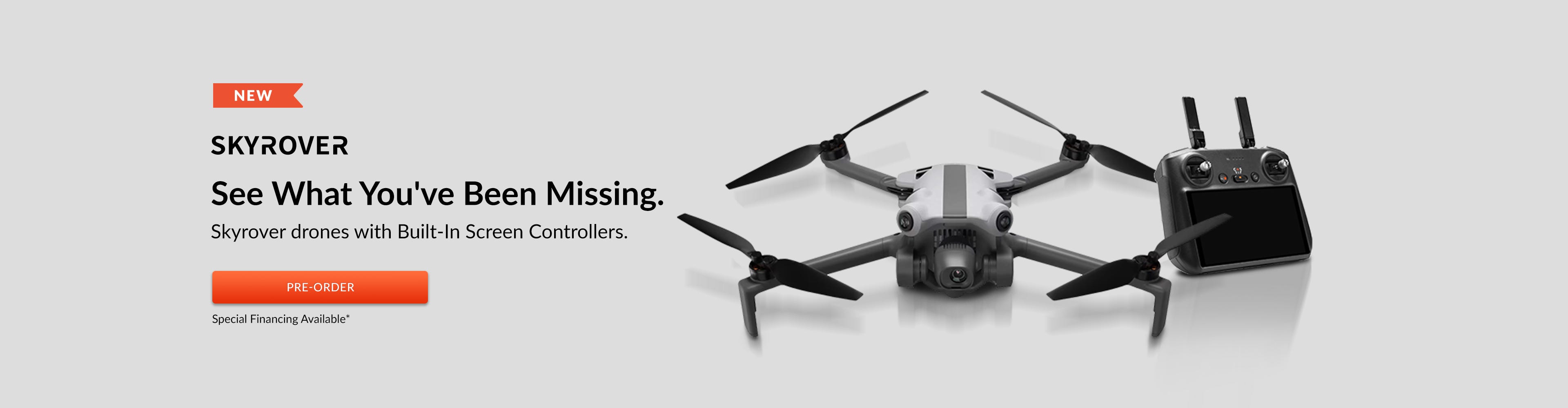 Skyrover drones with remotes