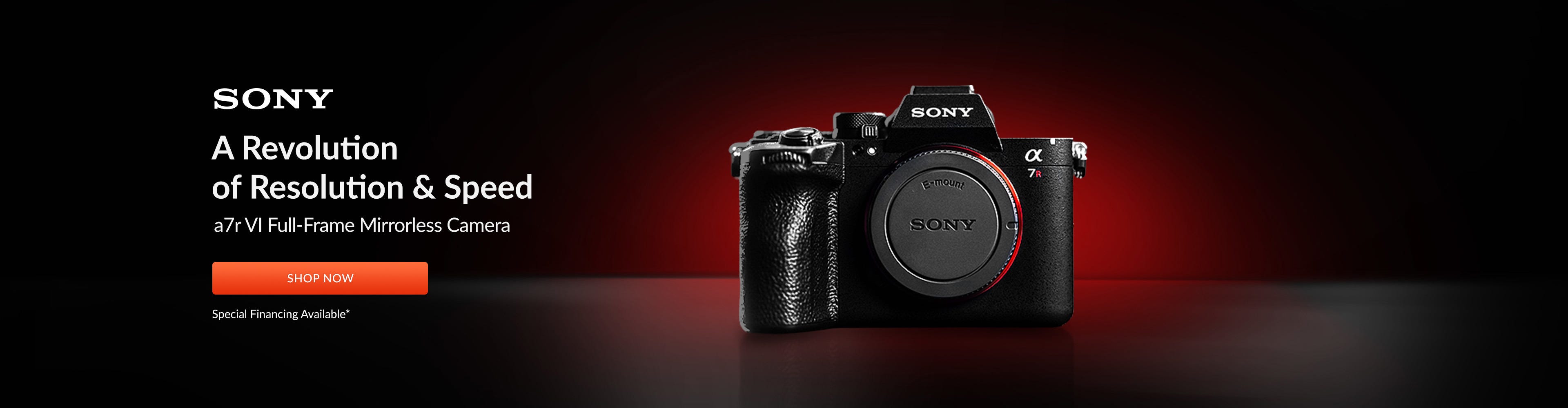 Sony a7r VI now shipping