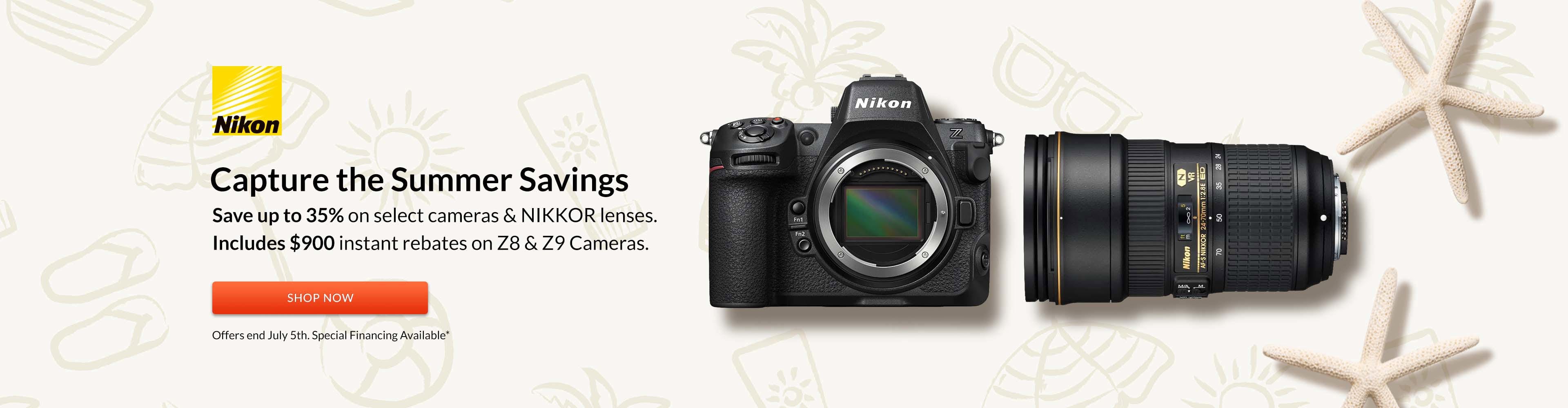 Nikon Promo July 5th