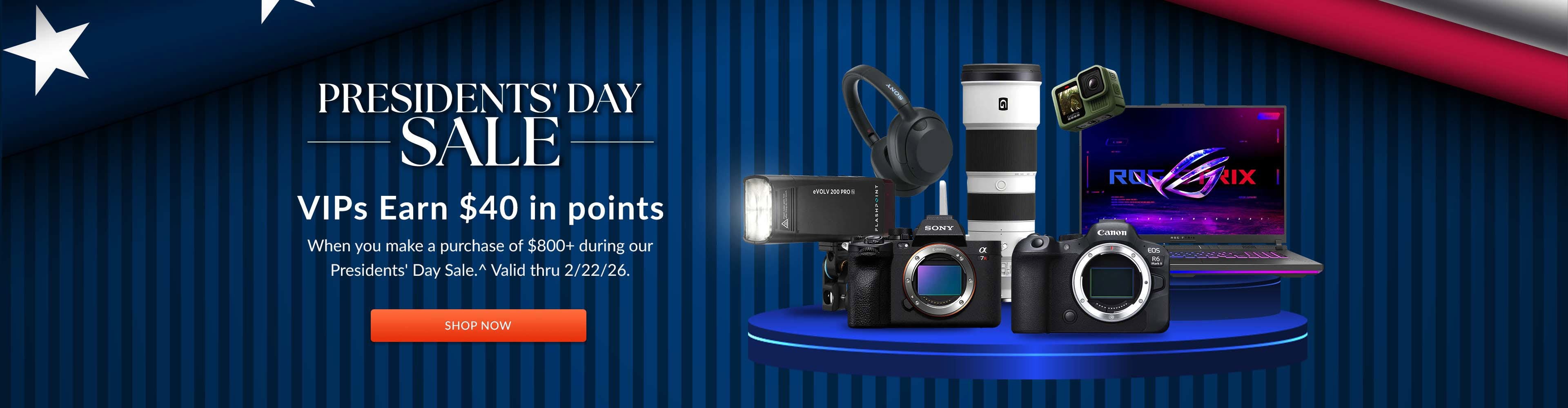 Pres day sale without call and save