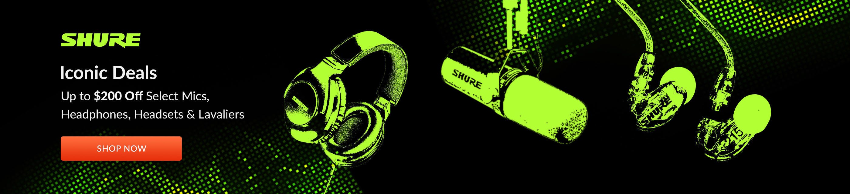 Shure Spring Deals