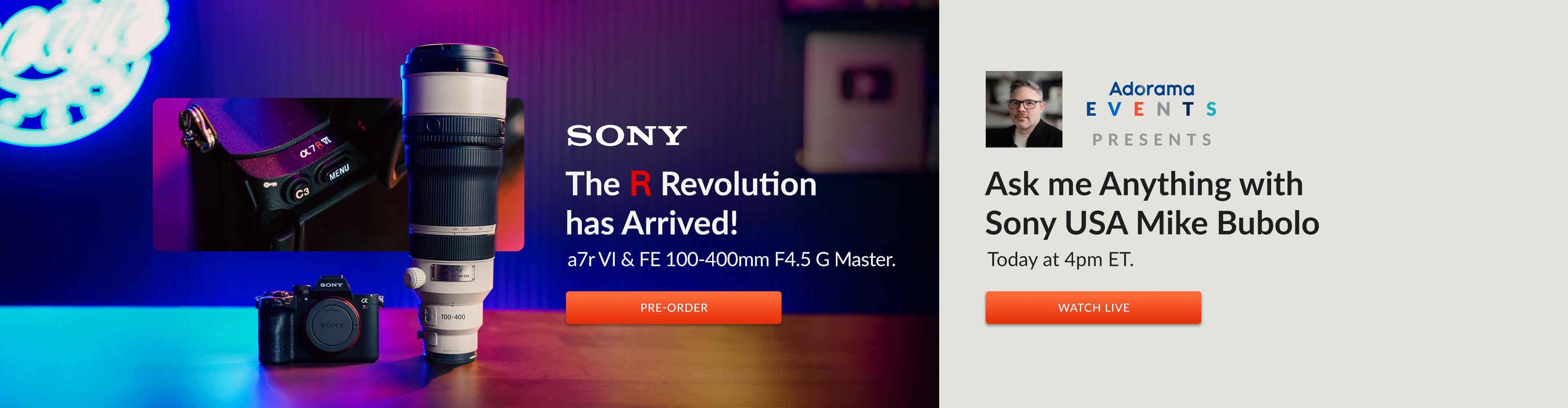 Sony A7R VI & Event markeitng