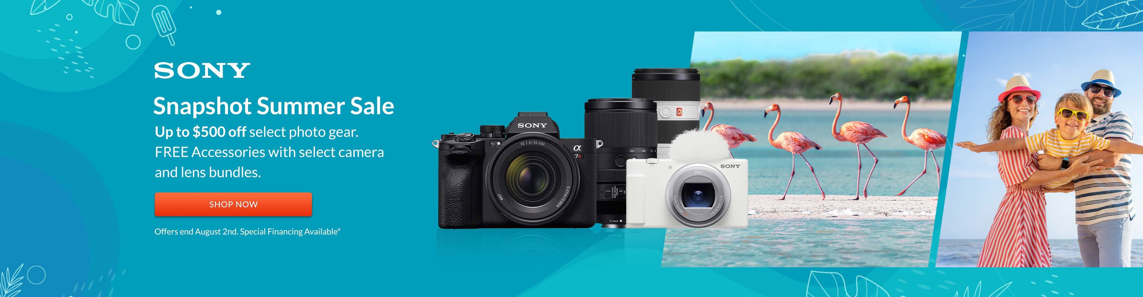 Sony summer sale ends 8-2