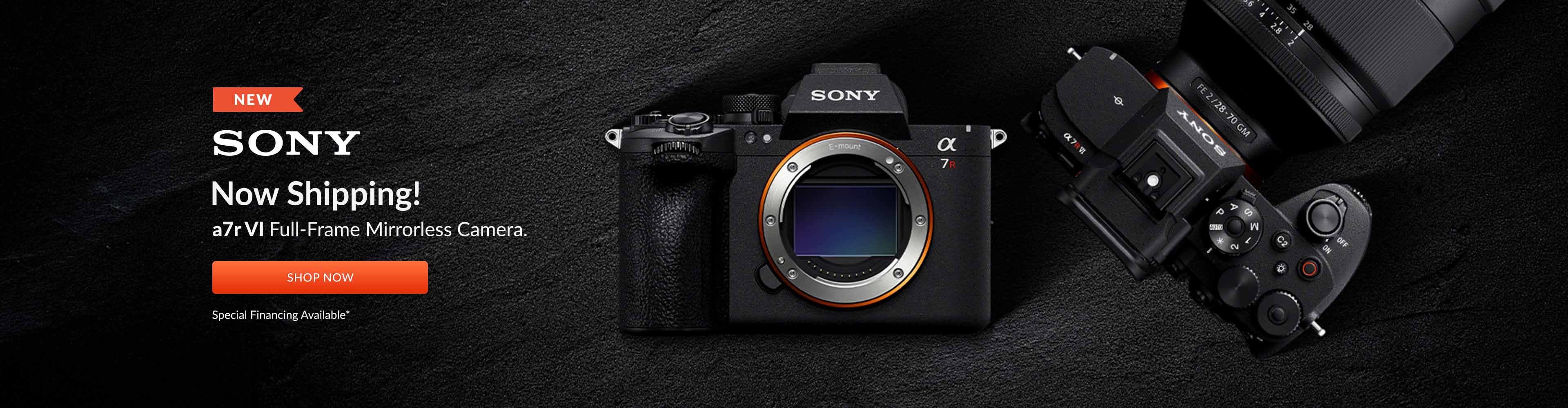 Sony a7r VI now shipping