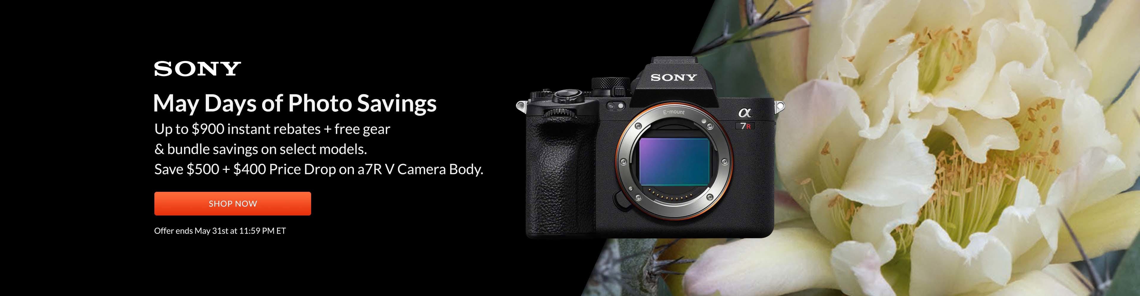 Sony May Days of Savings