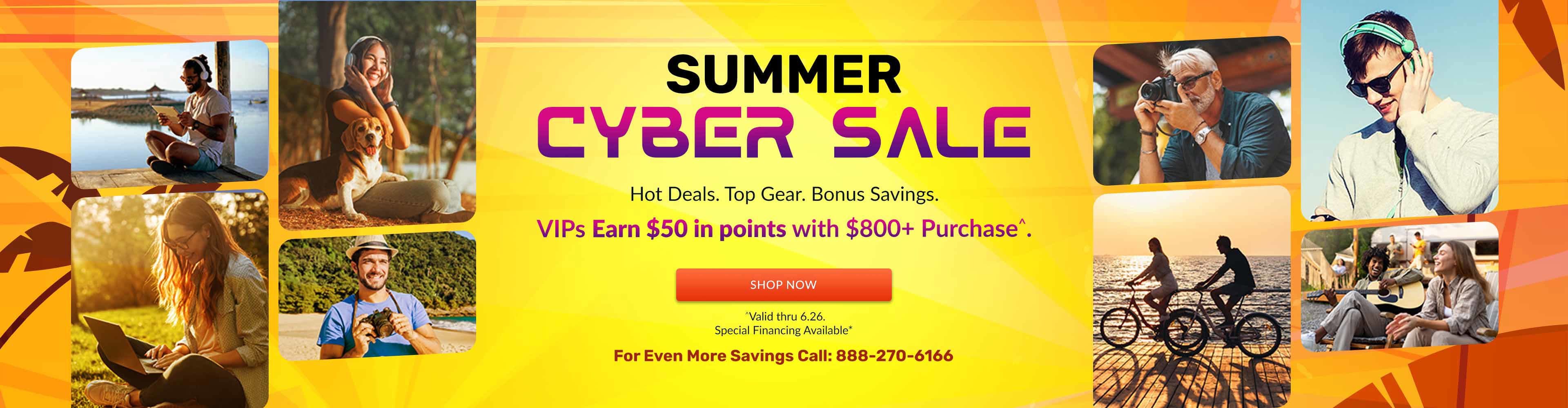 Summer Cyber Sale