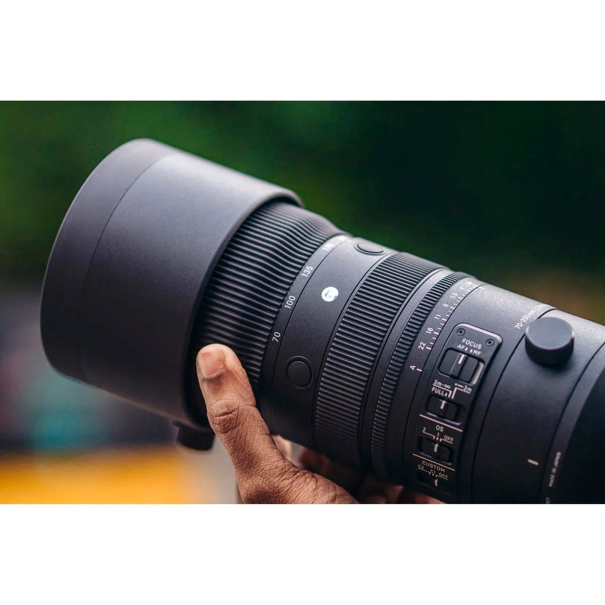SIGMA 70-200mm Lens aperture ring