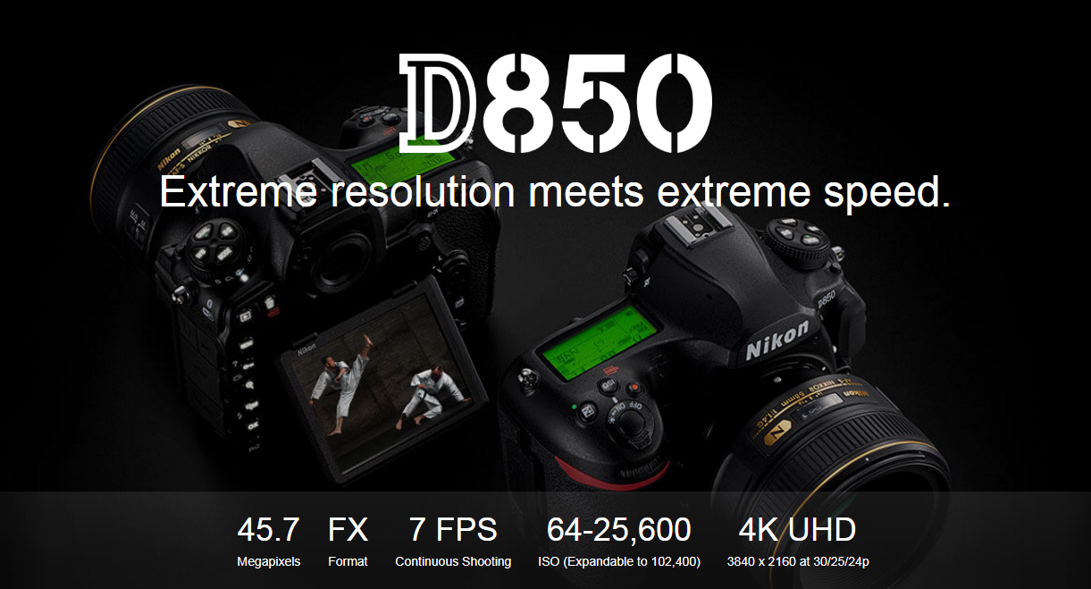 Nikon D850 DSLR Camera Body 1585 - Adorama