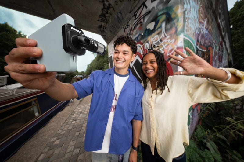 Shure MV88 Stereo Microphone polar patterns