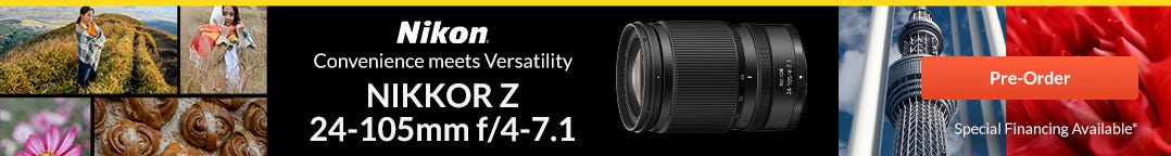 Nikon NIKKOR Z 24-105 Lens - NPA