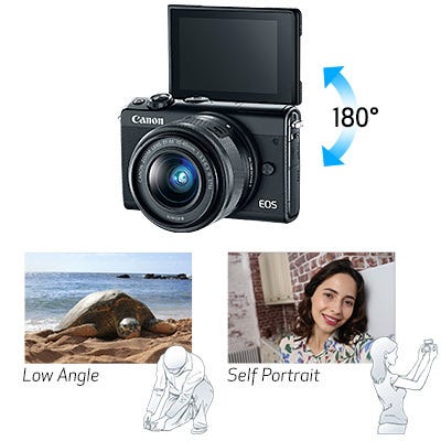 3.0-inch Tilt-type LCD Monitor