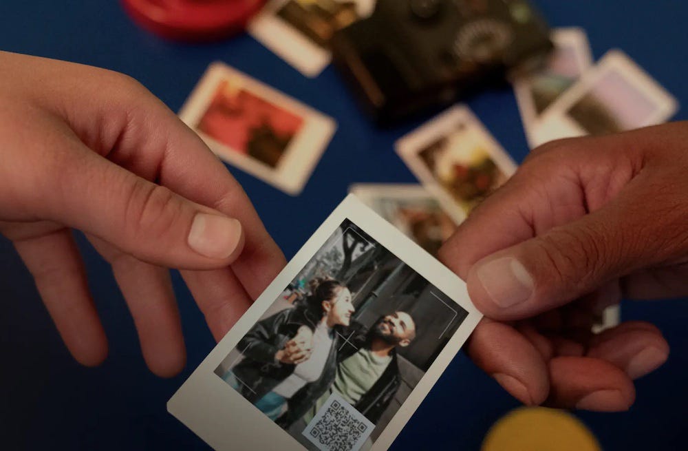 Print videos with a QR code