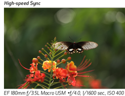 High-speed Sync Supported