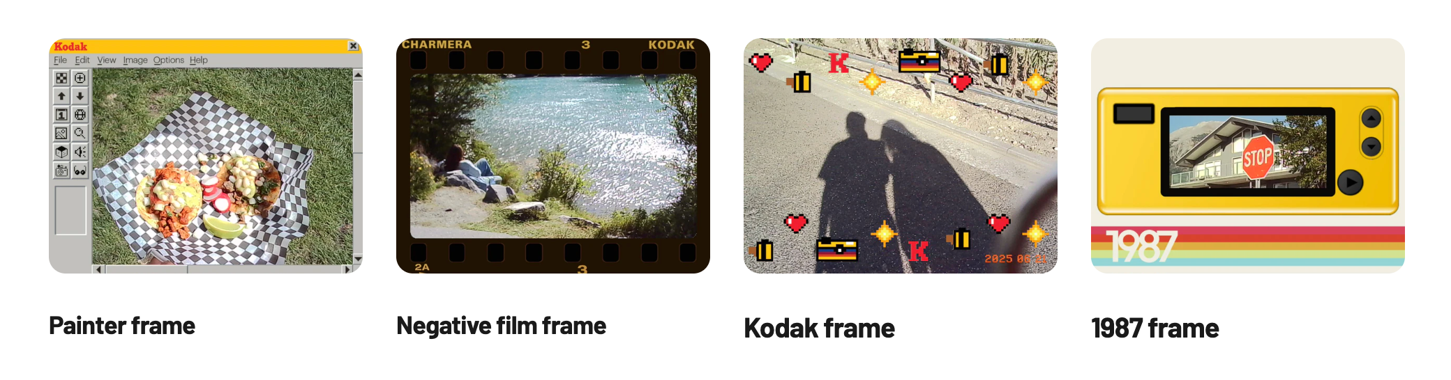 Kodak Charmera frames