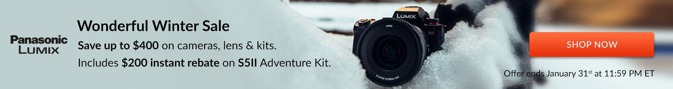 Panasonic LUMIX January Promo