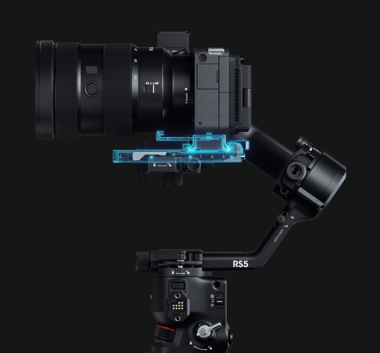 DJI RS 5 Stabilizer Quick-Release Plates