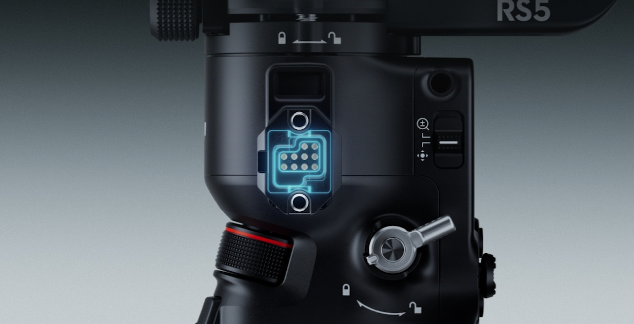 DJI RS 5 Stabilizer RSA Communication Port
