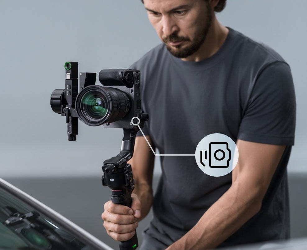 DJI RS 5 Stabilizer Vertical Filming