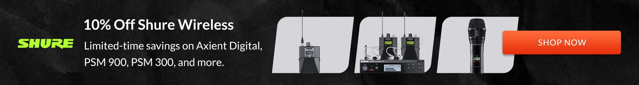 Shure Wireless promo
