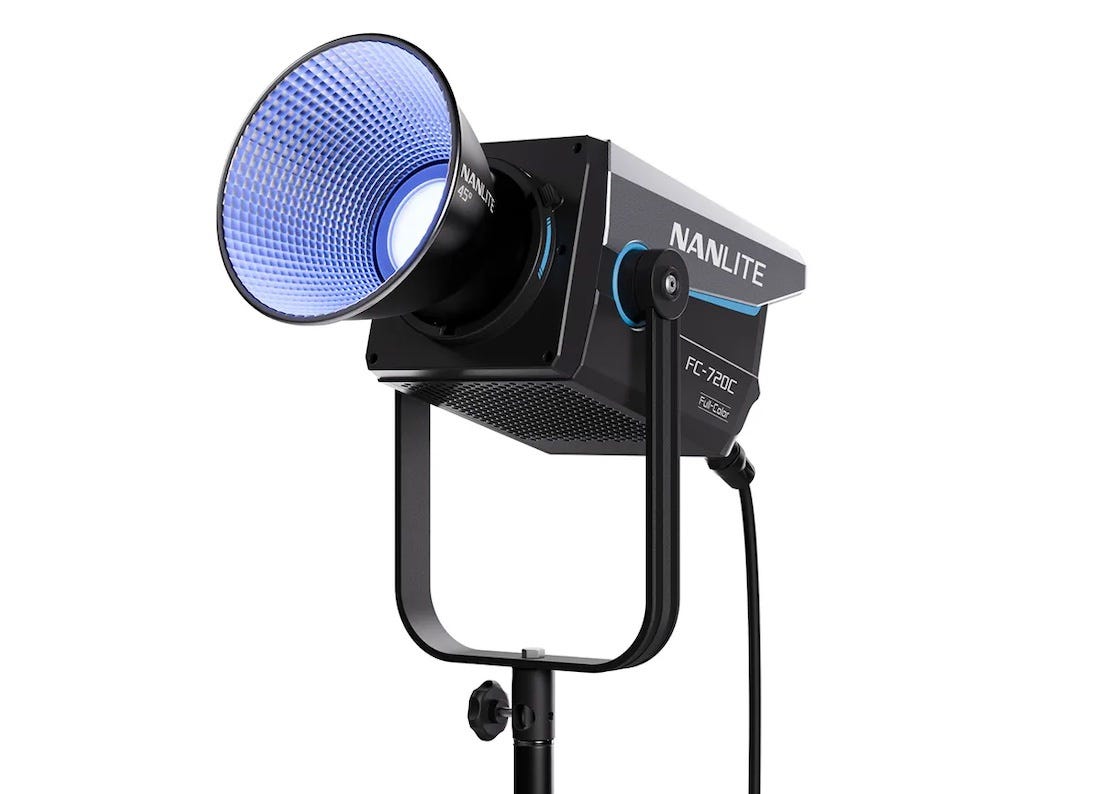 Nanlite FC-720 RGBW LED Spotlight FC720C