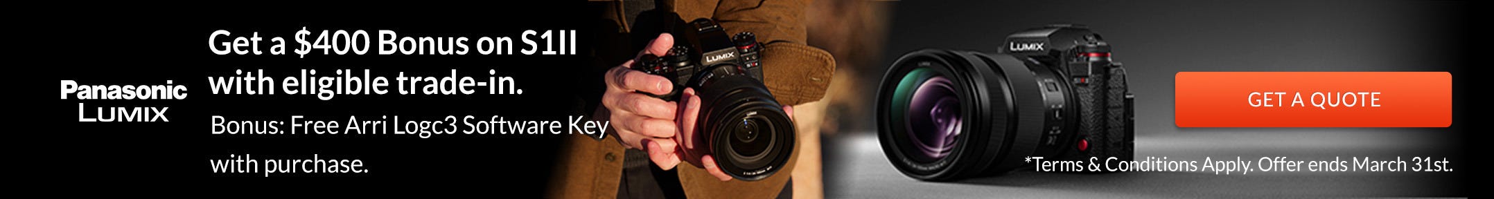 Panasonic S1II Trade