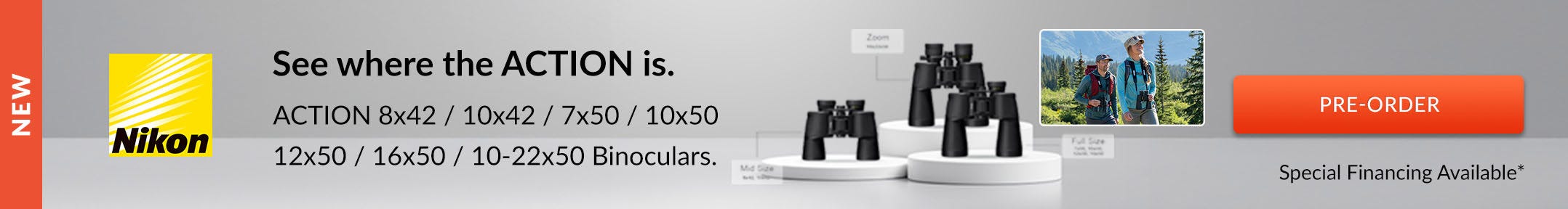 Nikon Action Binoculars - NPA