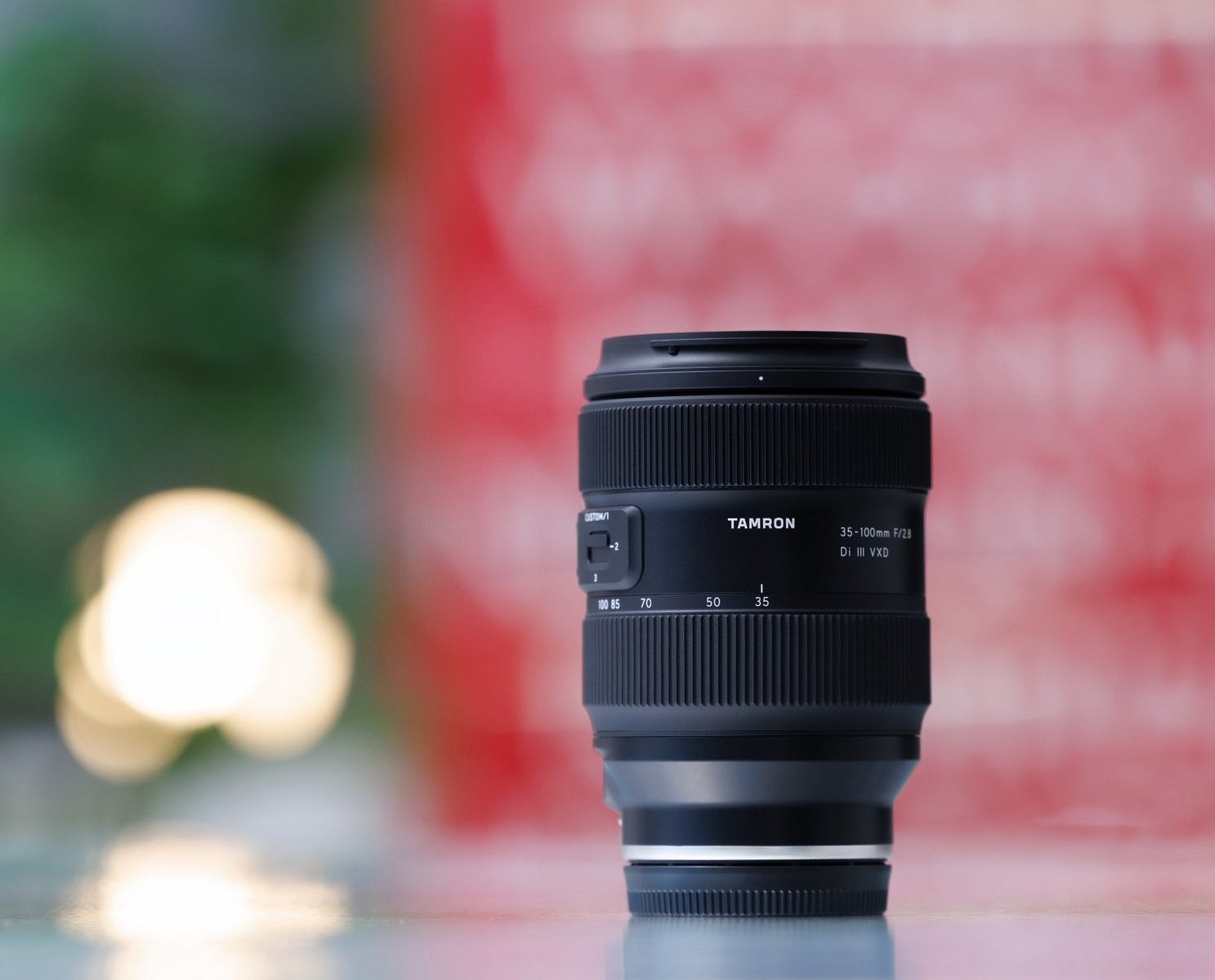 Tamron 35-100mm lens for Sony is compact and lightweight
