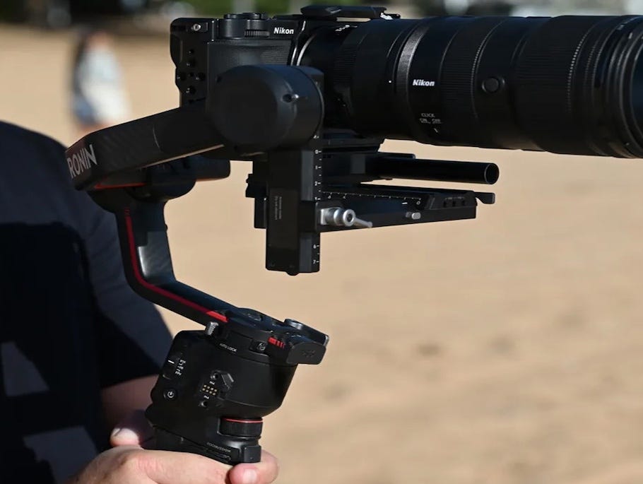 NIKKOR Z 70-200mm lens is ideal for gimbals