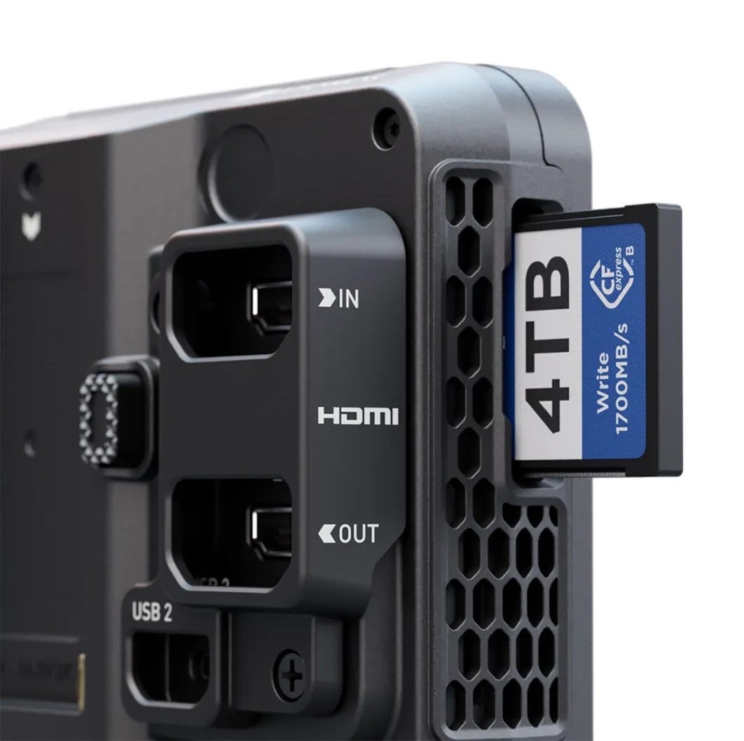 Atomos Ninja RAW monitor-recorder CFExpress