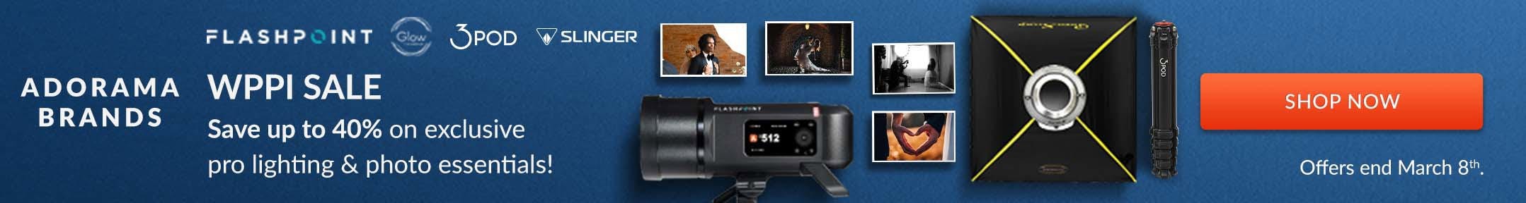 Adorama Brands WPPI Sale
